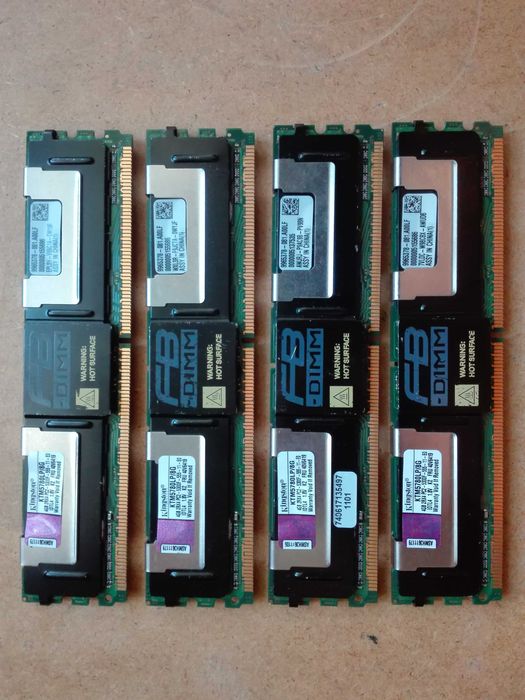 память серверна Kingston 4GB DDR2 PC2-5300F