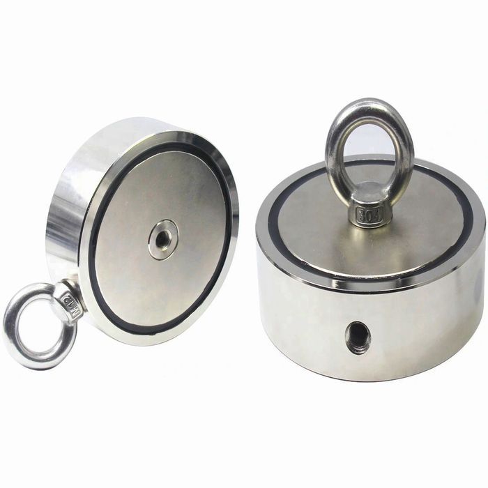 Magnes Neodymowy Uchwyt 100Kg Do Poszukiwań + Lina