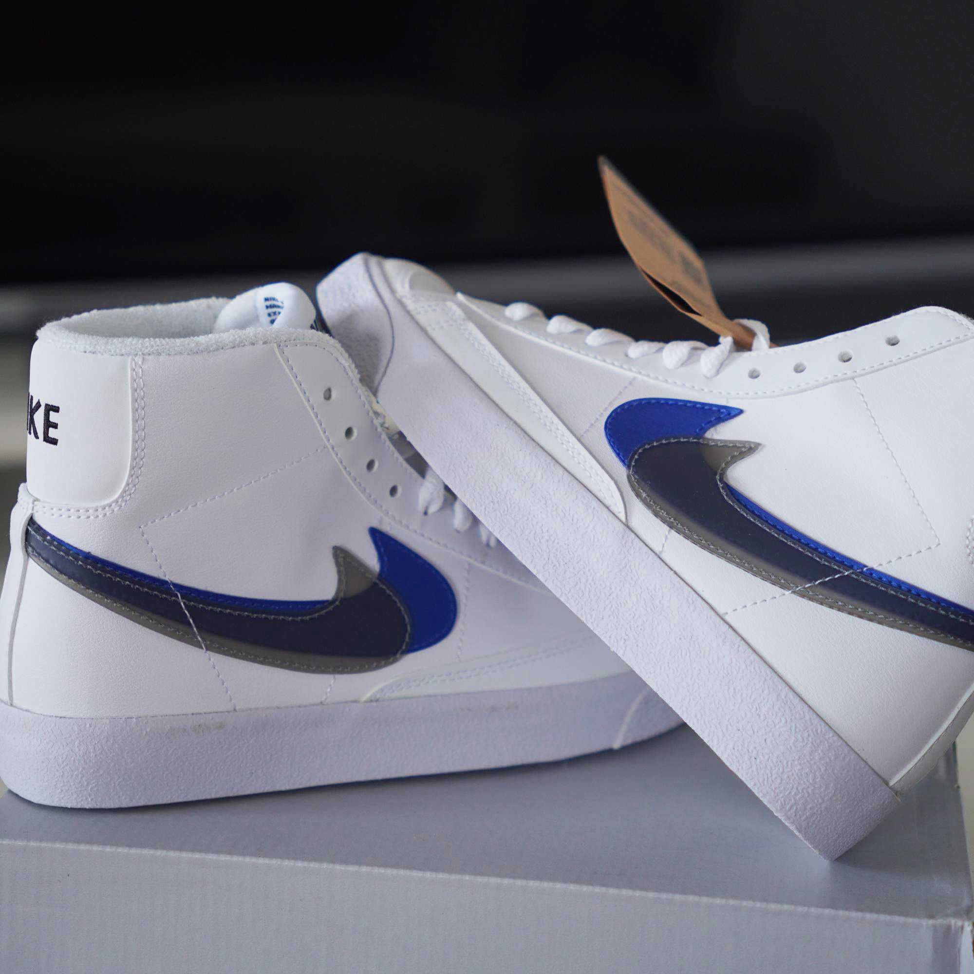 Buty NIKE Blazer MID - białe - r. 36.5 - oryginalne