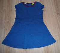 141-> GRUBSZA chabrowa sukienka RESERVED r.104 3-4Y