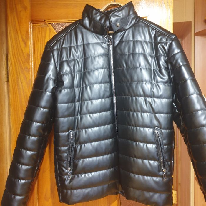 Куртка чоловіча шкірзам