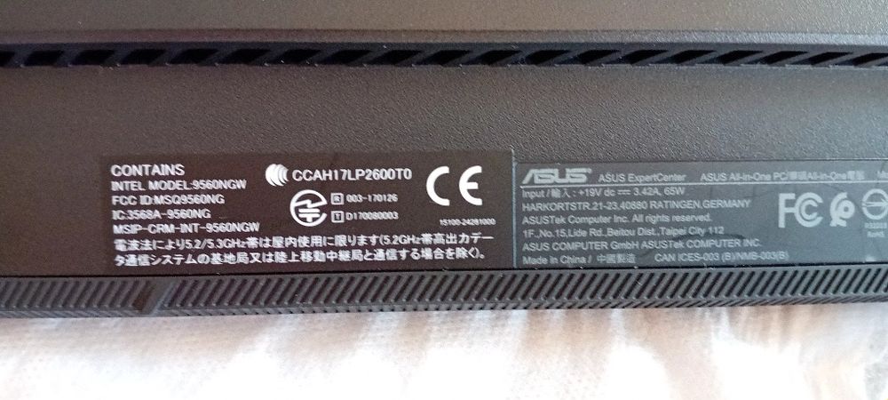 Computador asus expert center