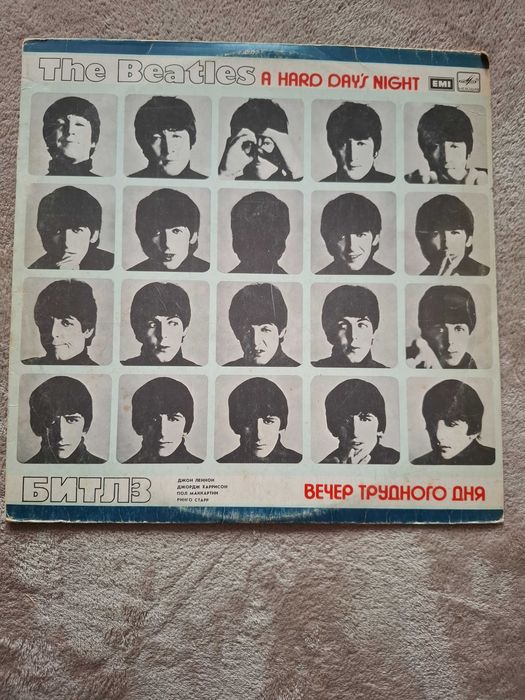 Продаж колекційних вінілових платівокThe Beatles,Modern Talking і інші