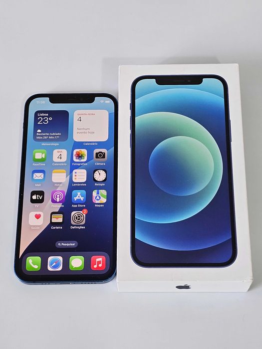 Iphone 12 128GB . Bateria 74%. Muito bom estado.