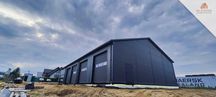 Hala 405 m2 stalowa magazyn warsztat płyta konstrukcja SK SYSTEM
