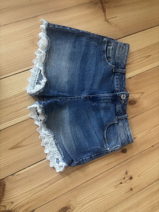 Dżinsowe dziewczęce shorty