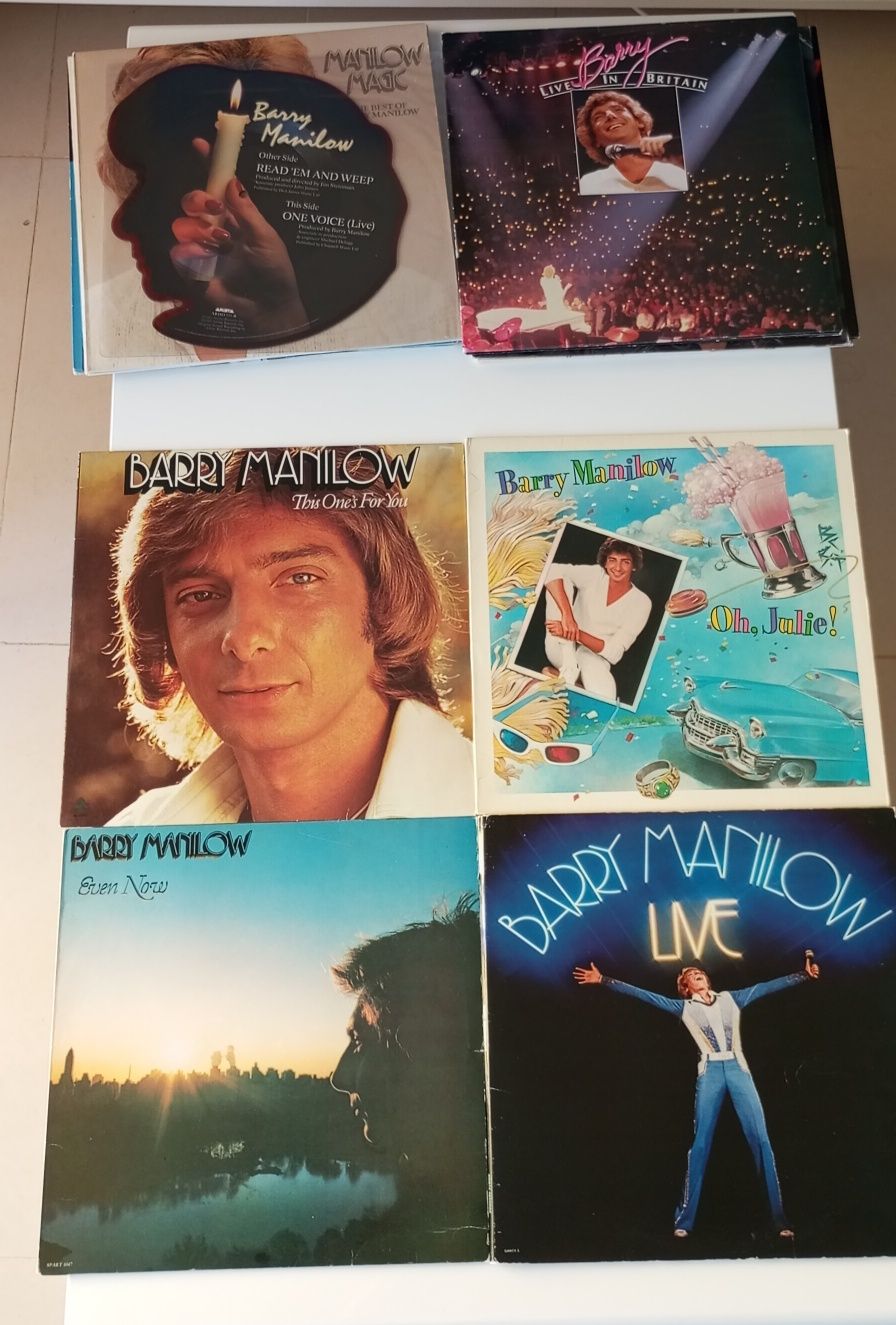 Barry Manilow, coleção 18 vinis