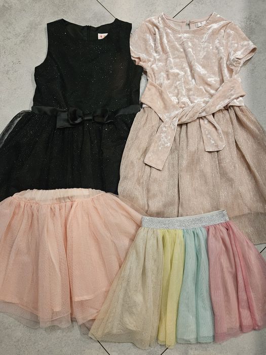 Mega paka ubranek dla dziewczynki 116/122