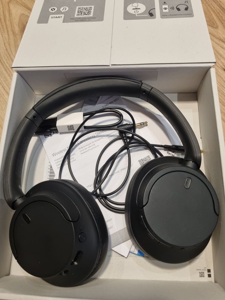 Słuchawki sony 720n czarne