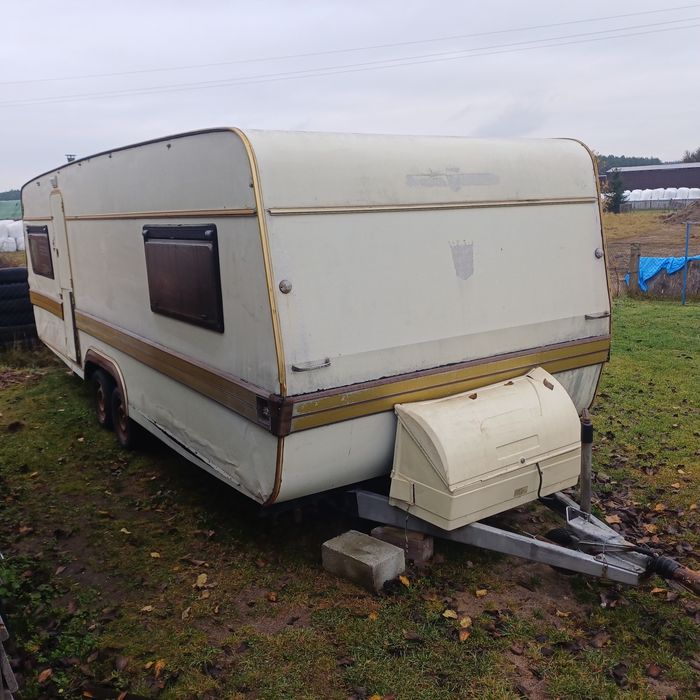 Przyczepa stacjonarna kemping