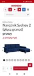 Sprzedam narożnik Sydney Bodzio
