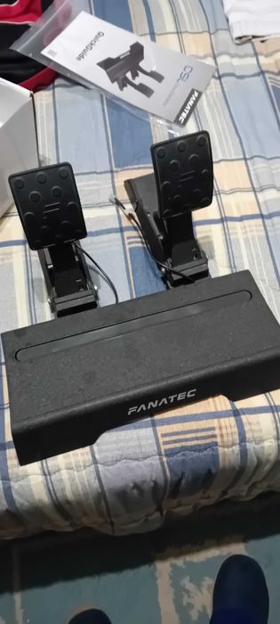 PC PS4 PS5 Fanatec CSL elite + volante F1 + pedais CSL+ playseat F1 X