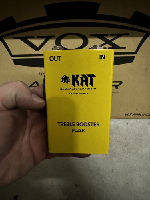 KAT treble booster plush