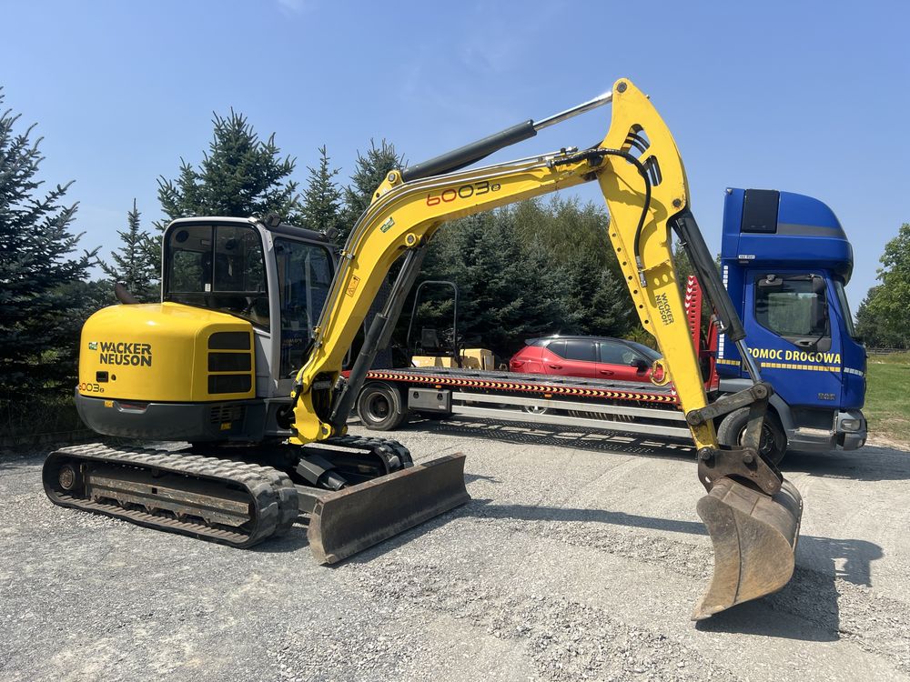 Koparka minikoparka Wacker neuson 6003 idelana 3lyzki