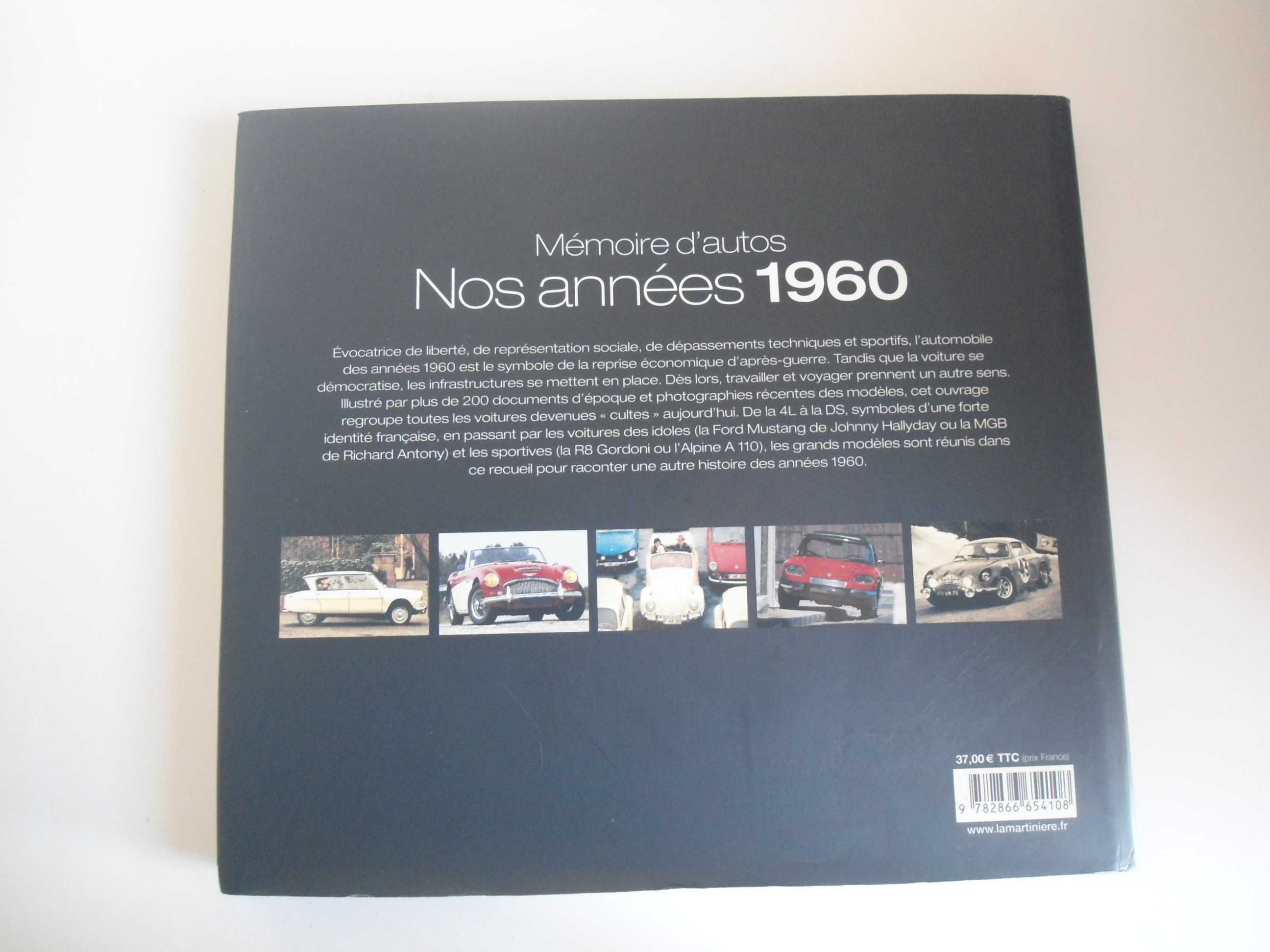 Mémoire d'autos Nos années 1960 por Thibaut Amant