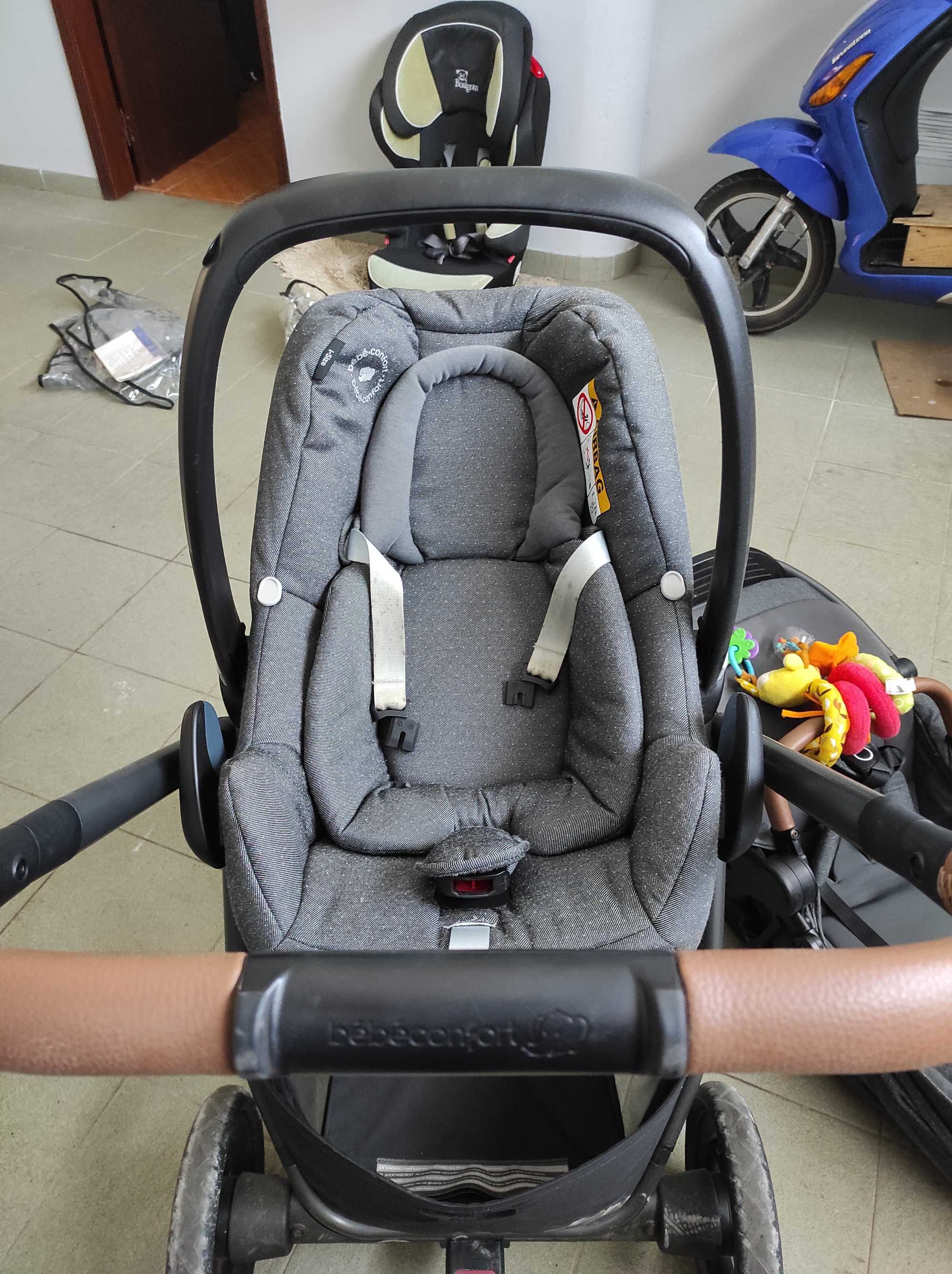 Carrinho de bebe + cadeira auto (coco) bebeconfort