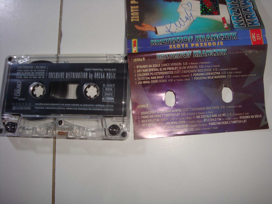 Krzysztof Krawczyk Złote przeboje  Kaseta