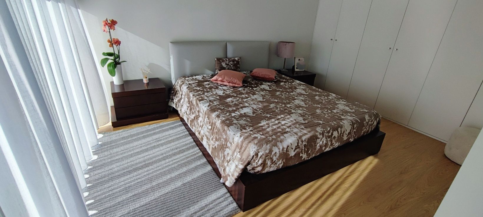 Quarto Completo Moderno Madeira Maciça