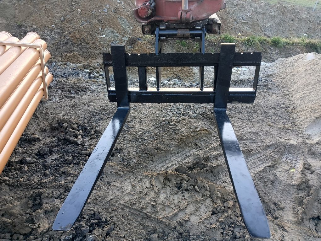 Widły S60 karetka koparka