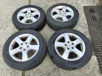 MERCEDES W211 VITO FELGI Aluminiowe Koła ZIMA 5X112 +opony zimowe 6-7mm