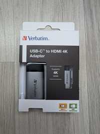 Adapter Verbatim USB-C na HDMI 4K
