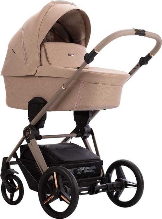 Wózek 2w1 Bebetto MONTI - 04/KASZMIR/Latte/koła FLEXY super oferta