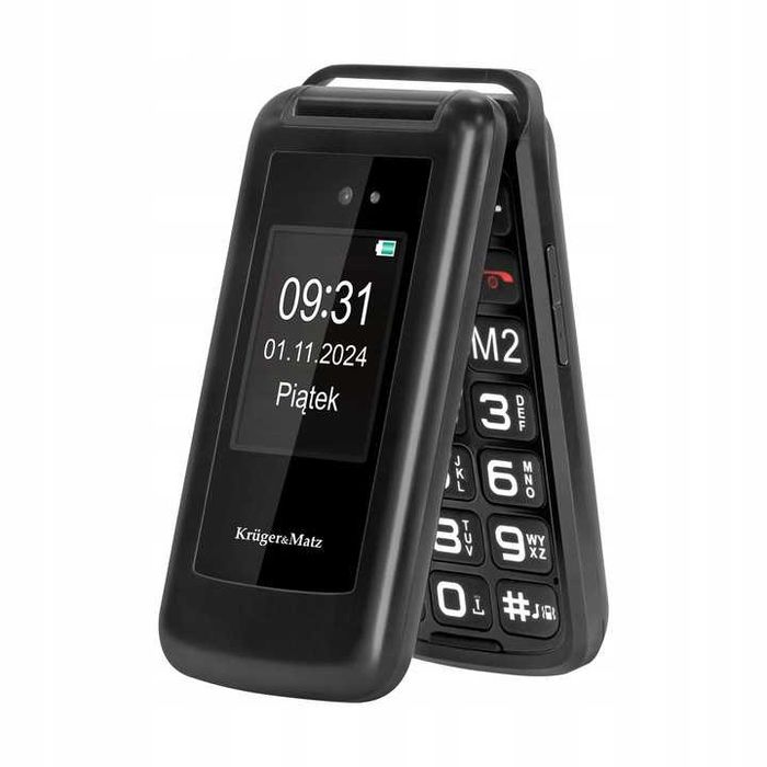 TELEFON DLA SENIORA dual sim klapka Kruger&Matz Simple 931 4G
