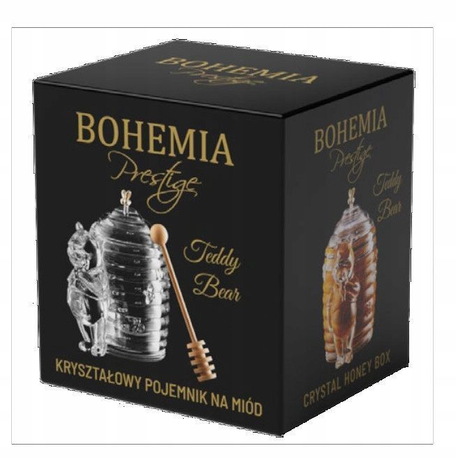 Bohemia Pojemnik Na Miód Niedźwiadek Kryształowy