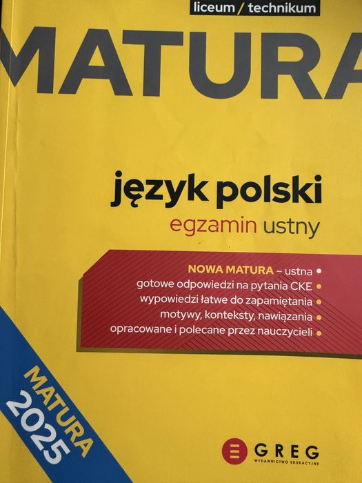 Pytania jawne jezyk polski do matury greg do egzaminu ustnego