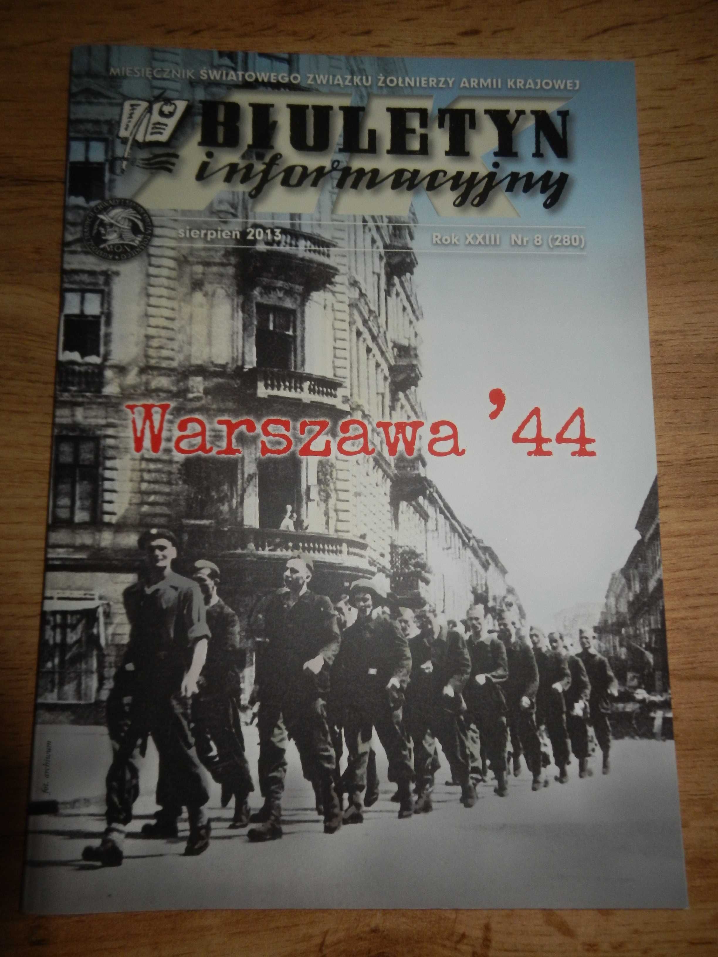 Biuletyn informacyjny Związku Żołnierzy AK 5 szt.