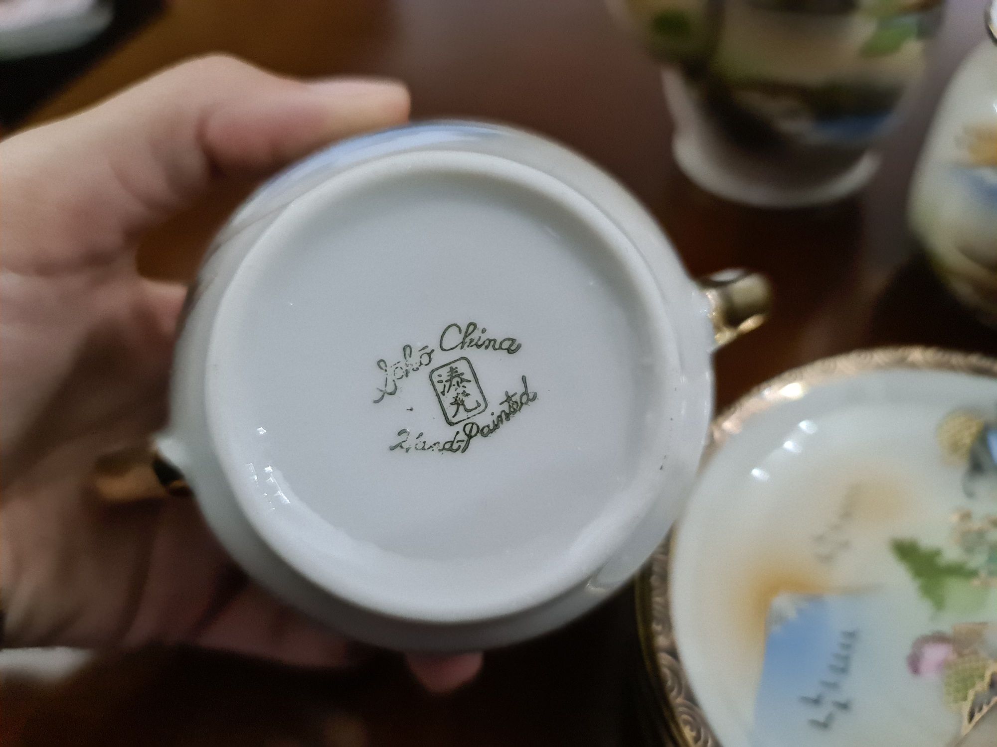 Serviço de café em porcelana chinesa COMPLETO