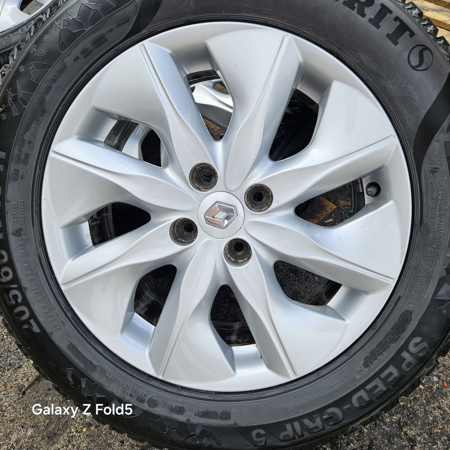 Alufelgi 16 Renault Captur Clio Zoe Scenic Wind Kangoo Megane 4x100
