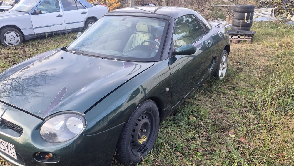 Mg mgf cabrio roadster tył napęd