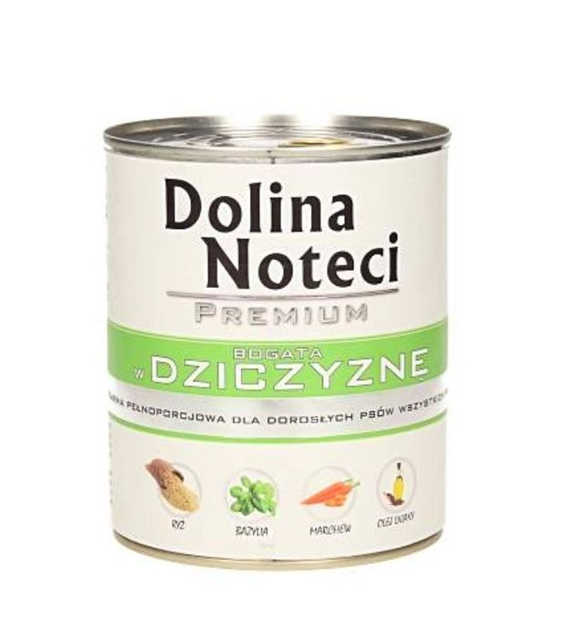 Dolina Noteci Premium bogata w dziczyznę 800g