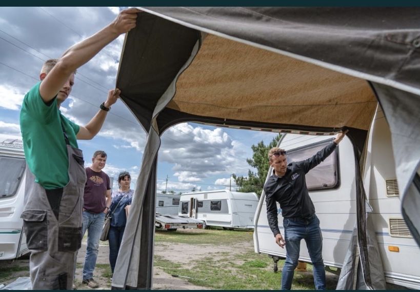 Serwis, naprawy  przyczep kempingowych, uruchamianie urządzeń