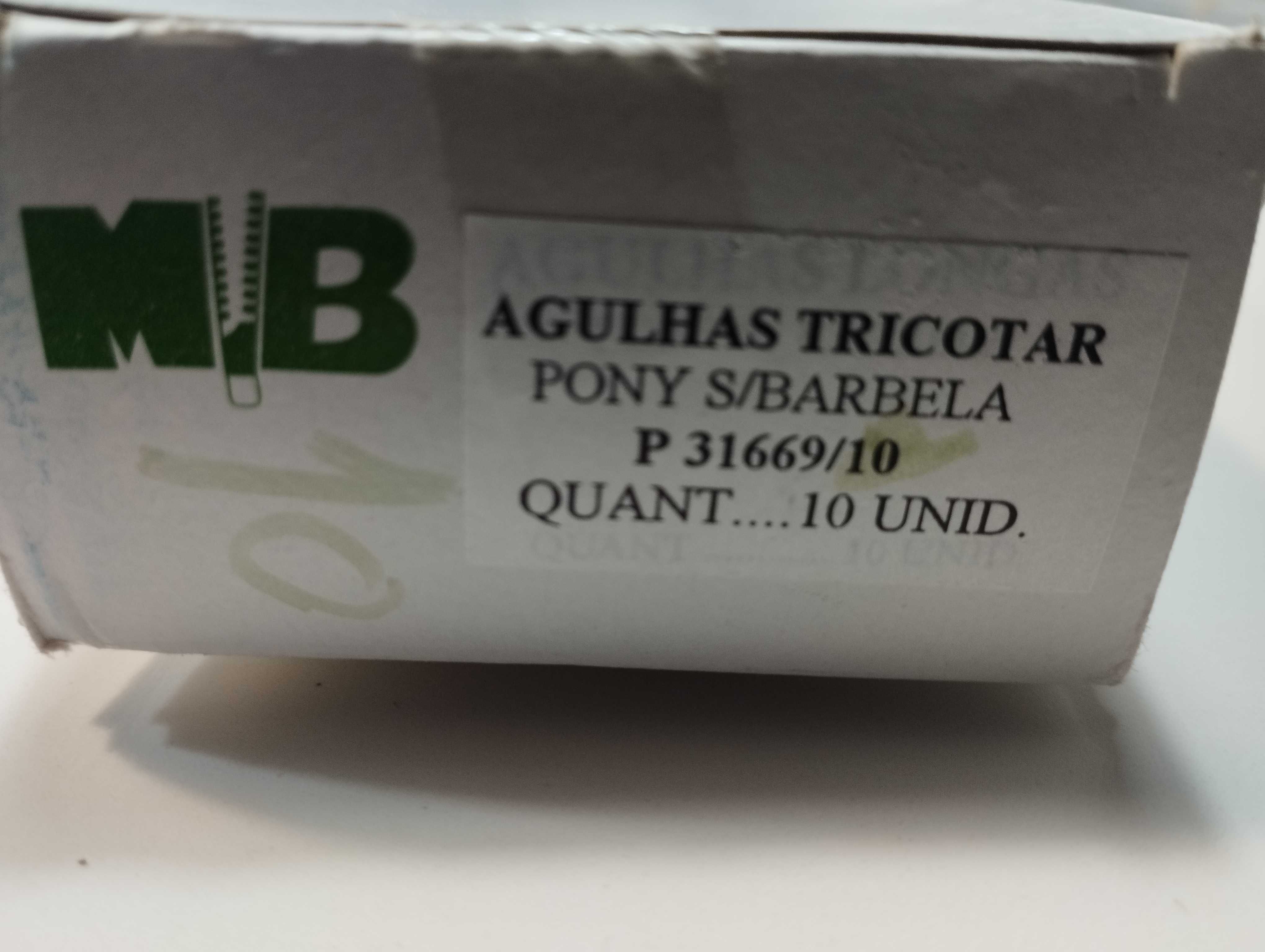 Agulhas para tricotar