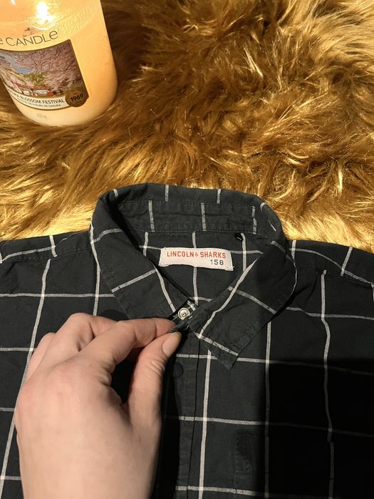 Elegancka koszula chlopieca r.158