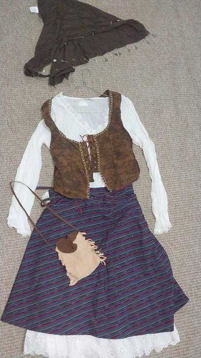 Костюм піратки, розбійниці,ворожки/ 6речей