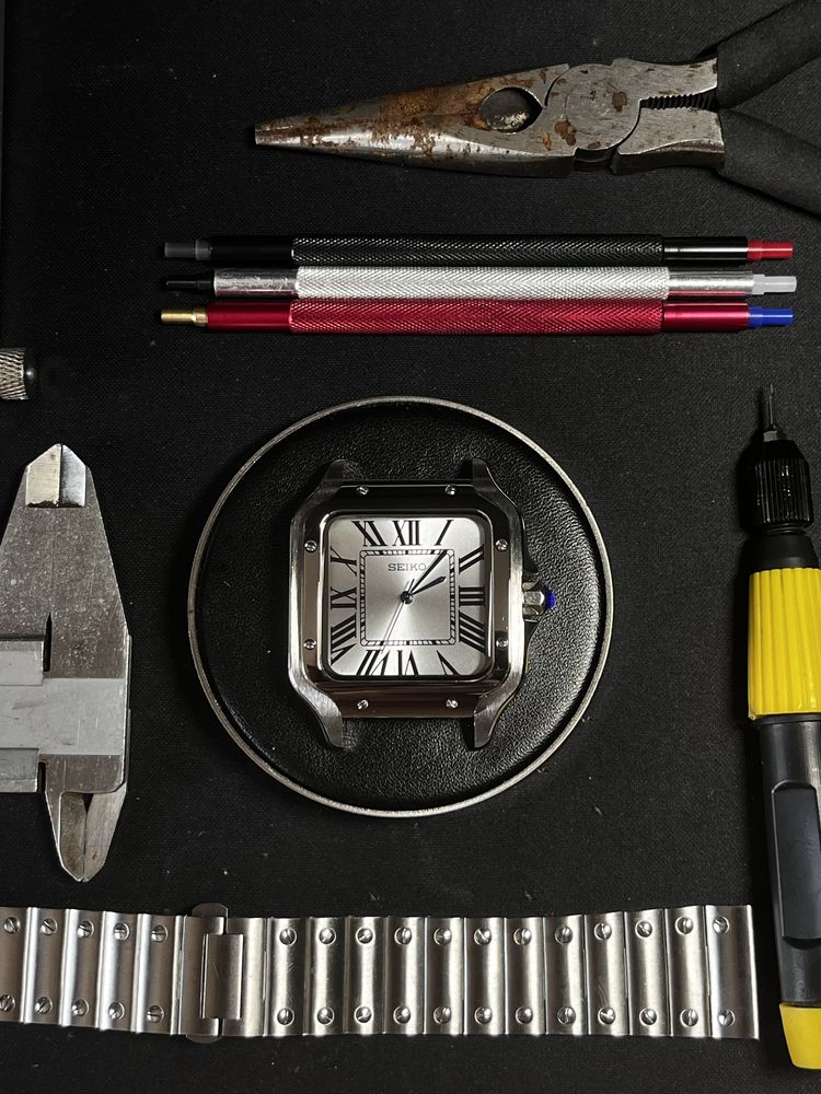 Zegarek męski seiko MOD SANTOS automatyczny
