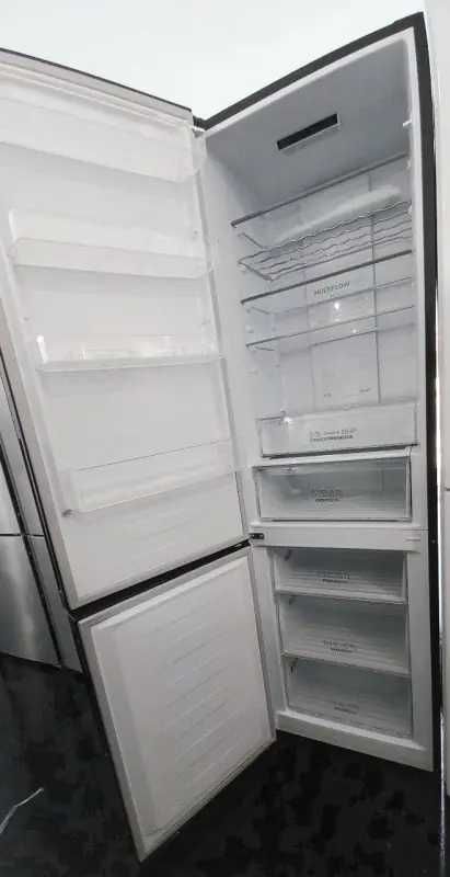 Холодильник Gorenje NRK620EABG4 фасад чорне скло no frost система