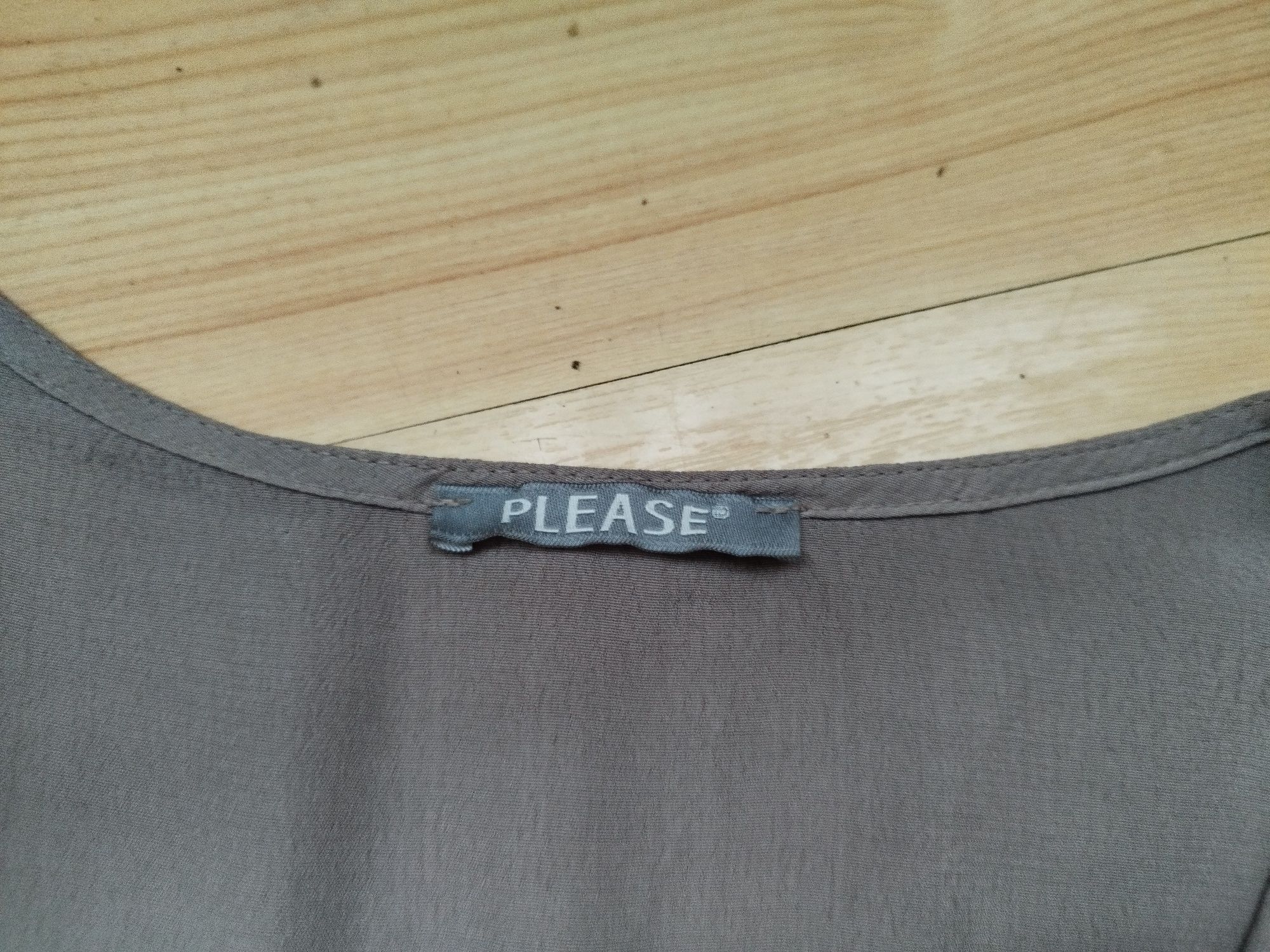 Włoska sukienka tunika rayon XL