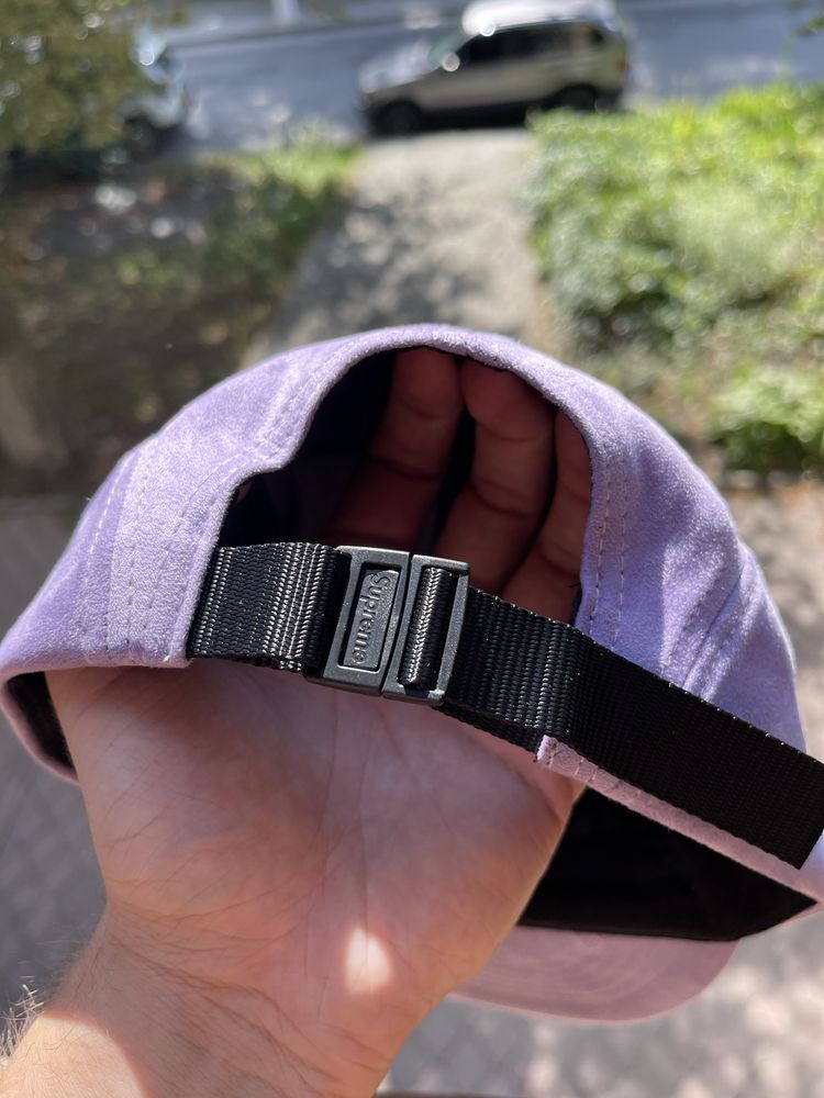 Supreme пурпл оригинальная кепка box logo суприм