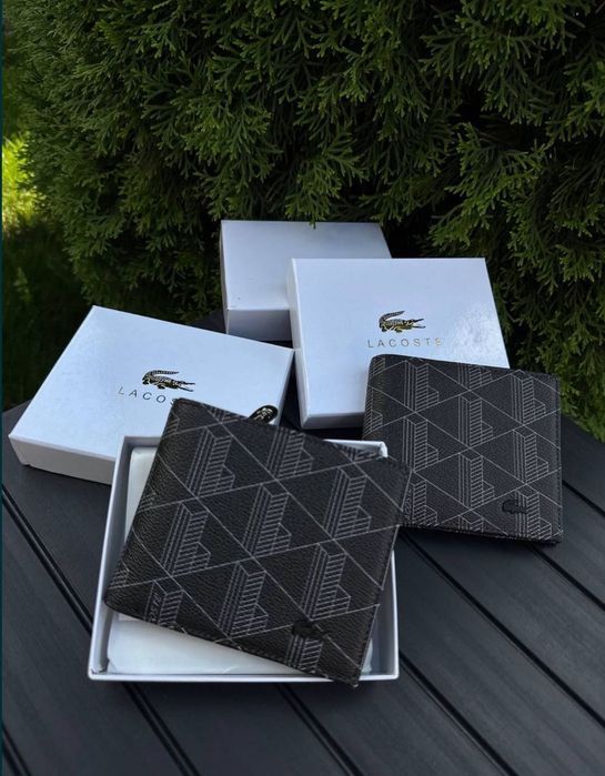Лакоста гаманець | кошелёк LACOSTE | модний аксесуар