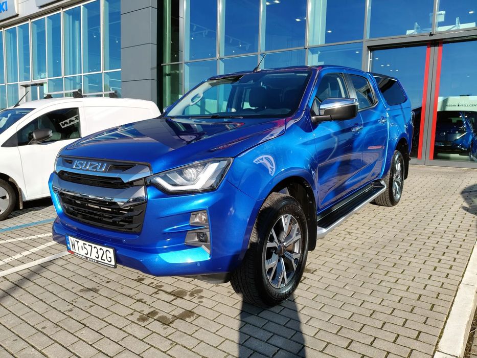 Isuzu D-Max 163 KM LSX Salon PL Gwarancja Zabudowa Hardtop