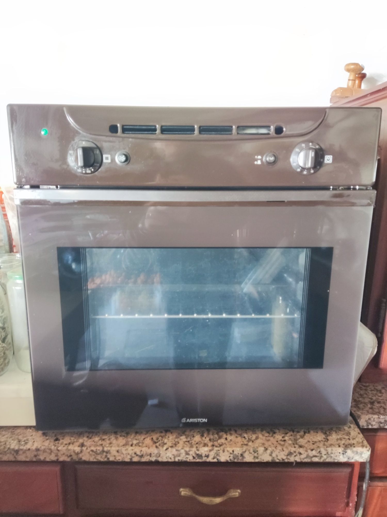 Forno e placa a gás