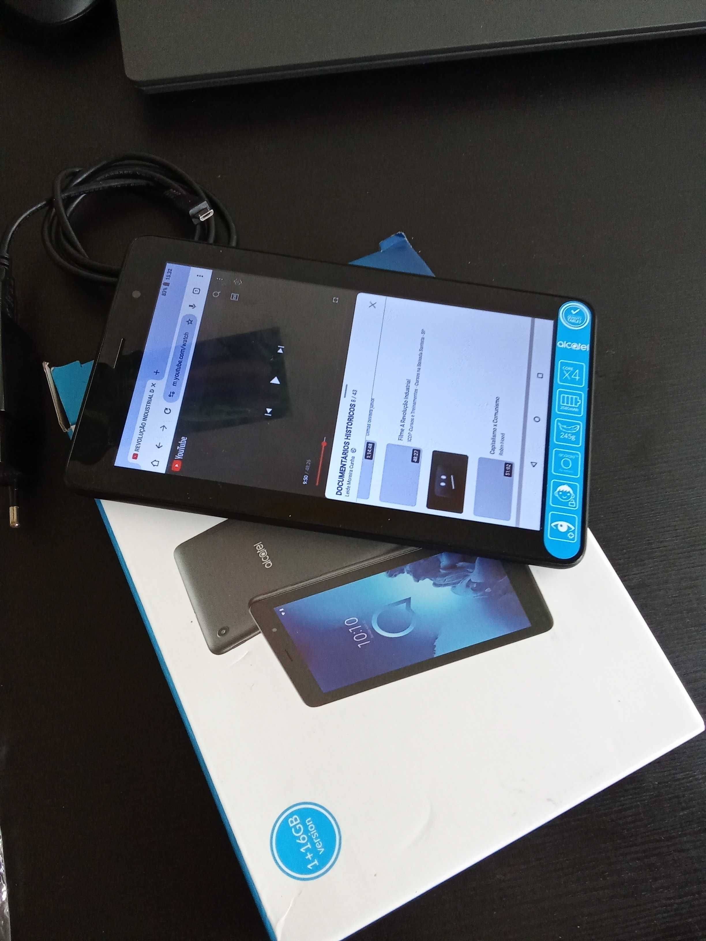 Tablet Alcatel, como novo