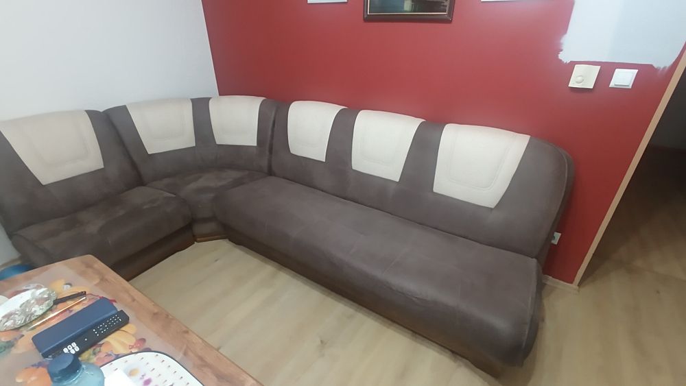 Rogówka  wersalka komplet wypoczynkowy