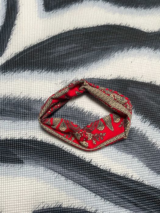 Opaska chusta do włosów na głowę
czerwona