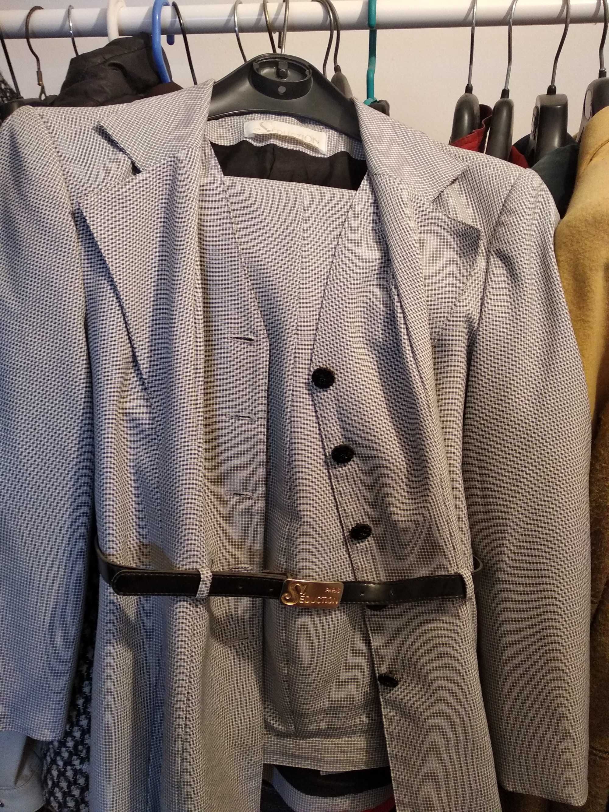 Conjunto calça e casaco vintage