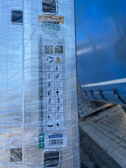 Drabina aluminiowa wielofunkcyjna ALVE FORTE PROFI PLUS 3x14 II Gat